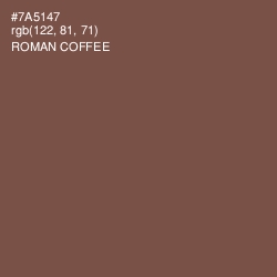 #7A5147 - Roman Coffee Color Image